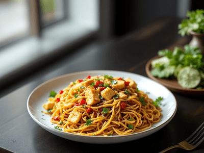 Paneer Fried Noodles
