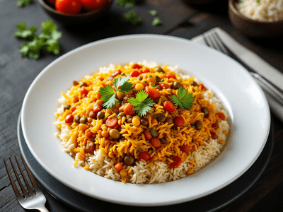 Rice with Lentils (Dal)