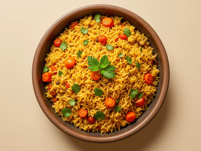 Vegan Vegetable Biryani