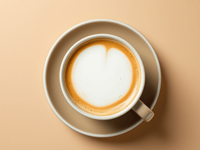 Cafe Latte with Almond Milk