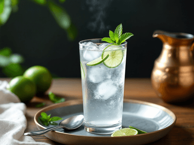 Lime Juice Mixer with Soda