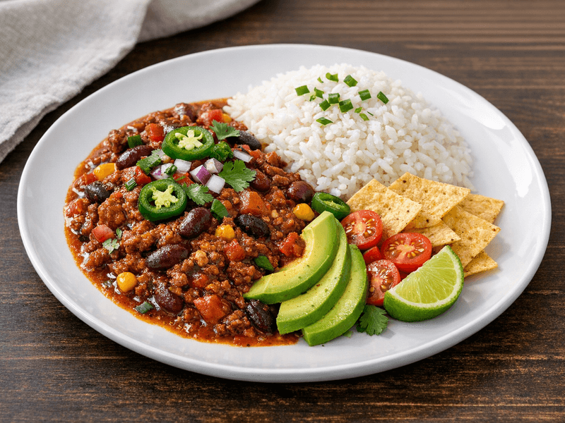 Beef Chili Meal Prep