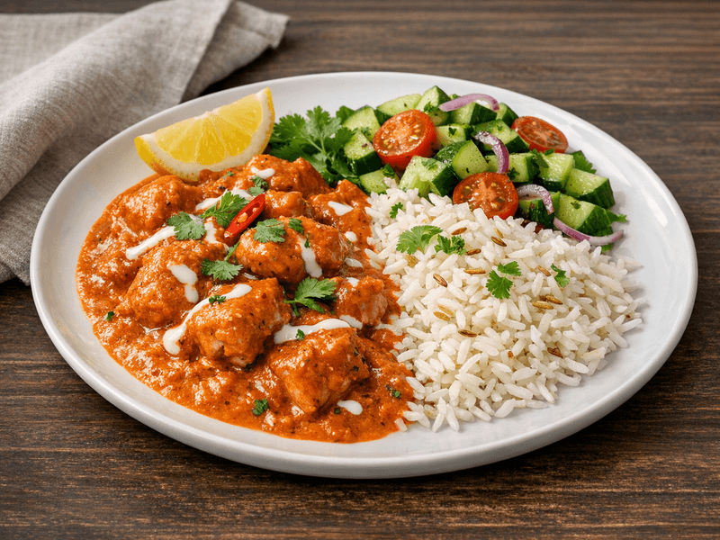 Butter Chicken Meal Prep
