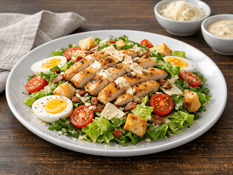 Chicken Caesar Protein Salad
