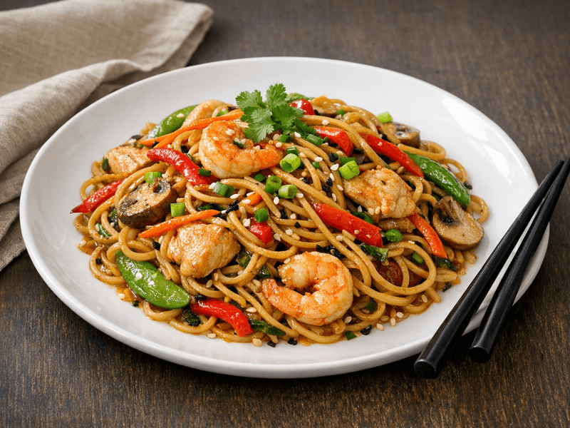 Chinese Noodle Stir Fry