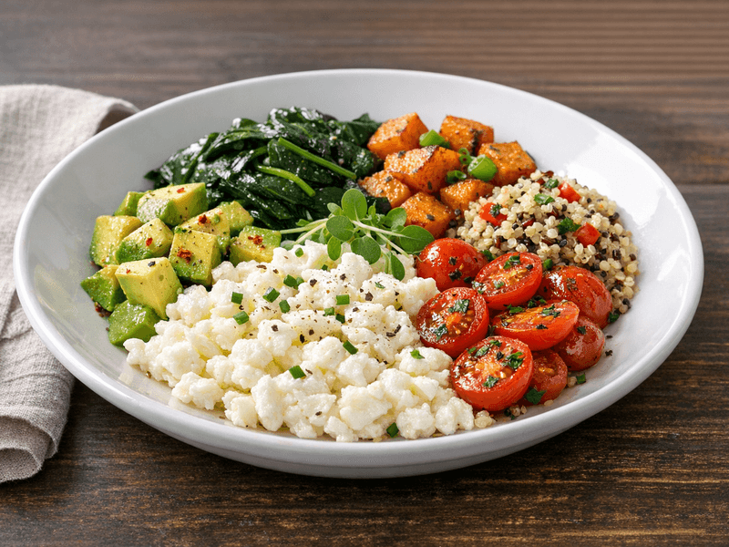 Egg White Breakfast Bowl