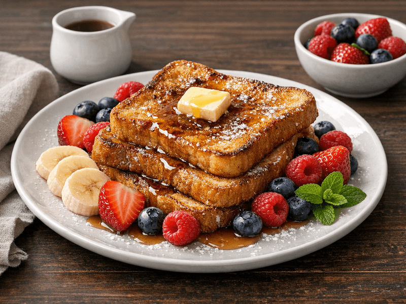French Toast Plate
