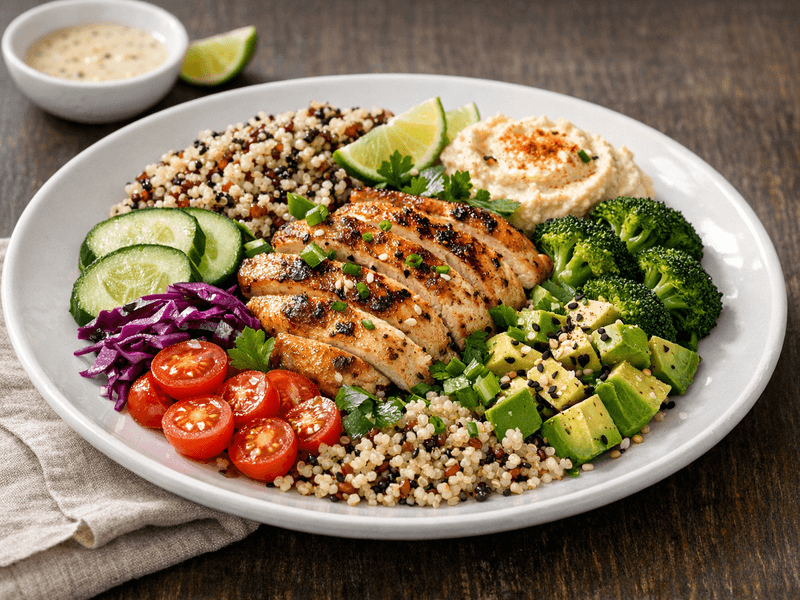 High-Protein Chicken Bowl