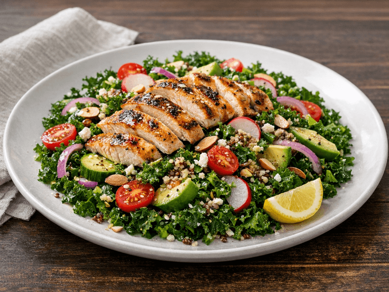 Kale Chicken Salad