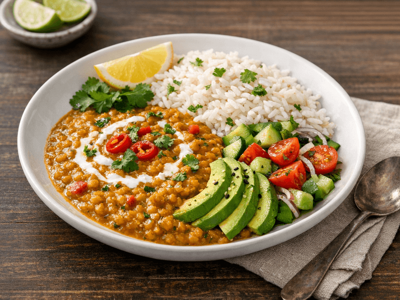 Lentil Dal Bowl