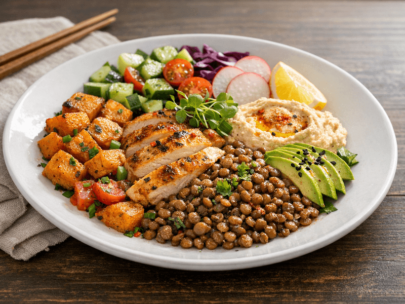 Lentil Protein Bowl