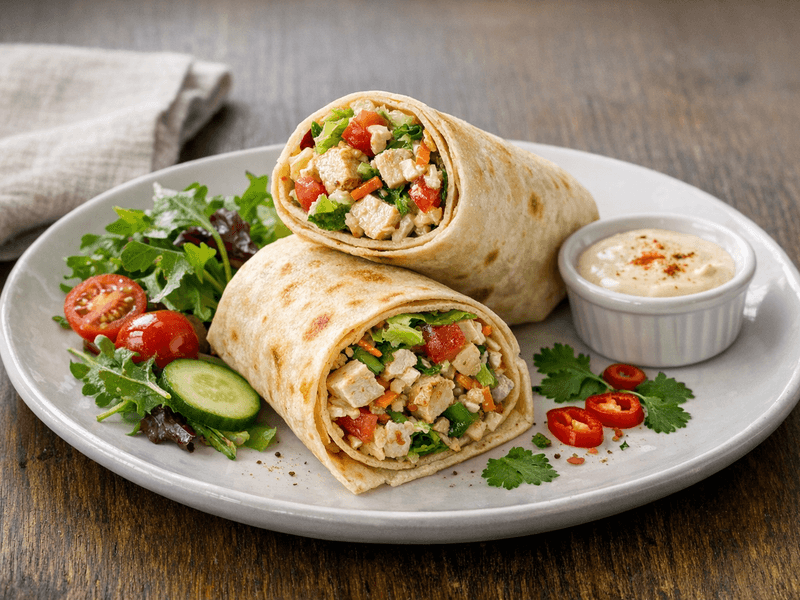 Longo's Chicken Salad Wrap