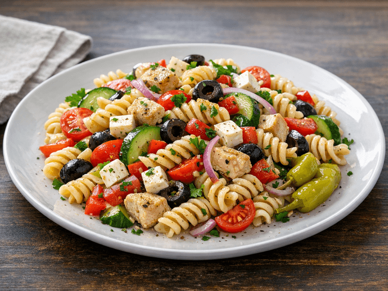 Pasta Salad Meal Prep