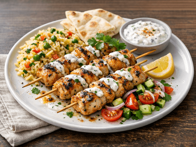 PC Blue Menu Chicken Skewers