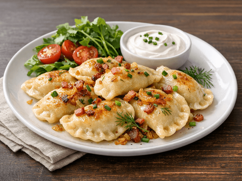 Pierogi Plate