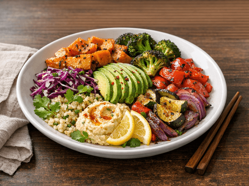 Roasted Veggie Bowl