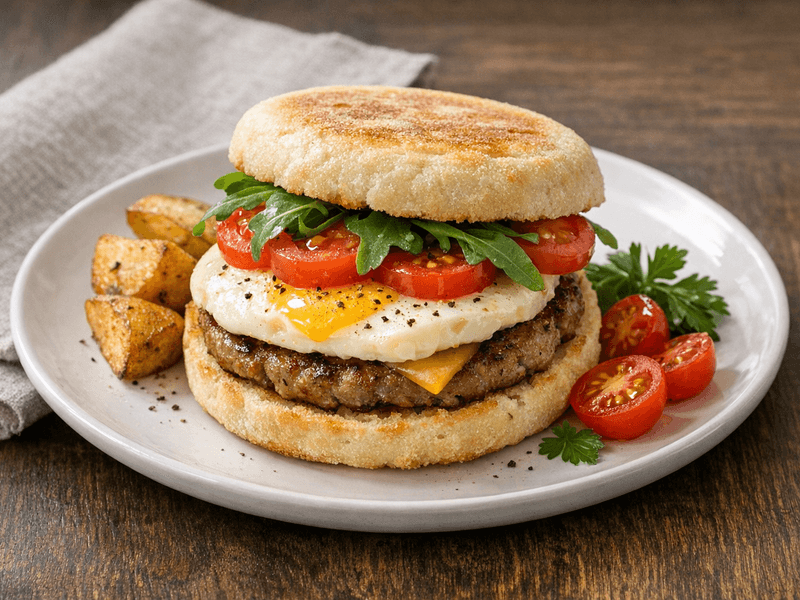 Sausage Breakfast Sandwich