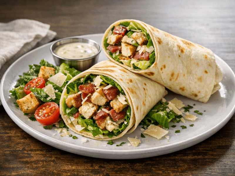 Swiss Chalet Chicken Caesar Wrap