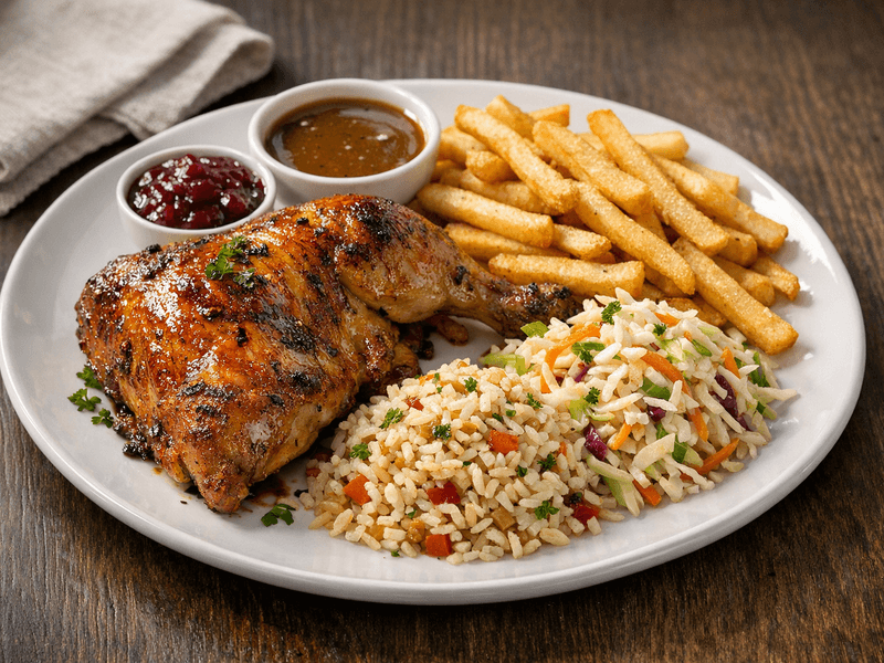 Swiss Chalet Quarter Chicken Dinner