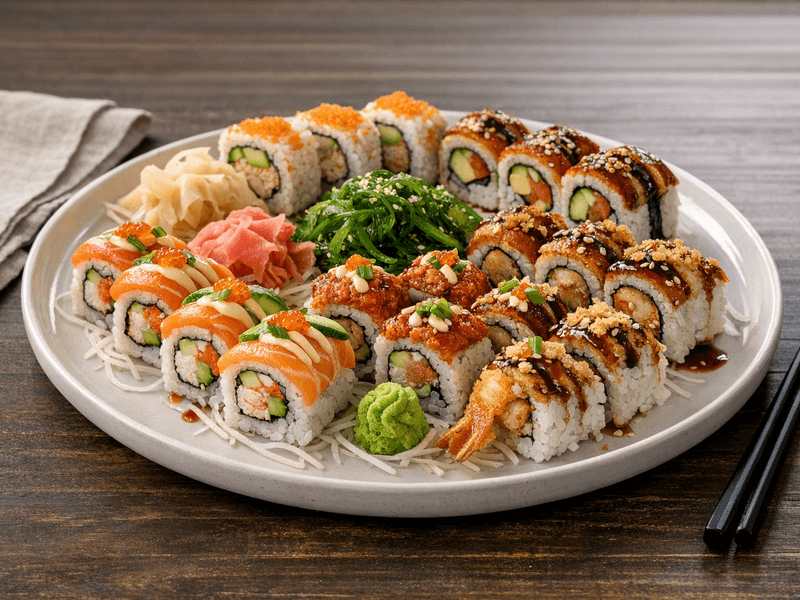 T&t Sushi Roll Tray