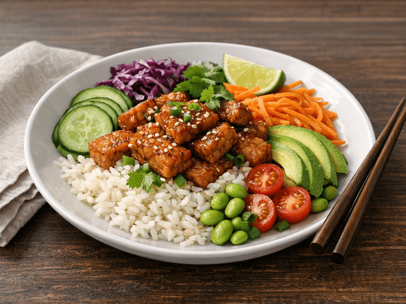 Tempeh Rice Bowl