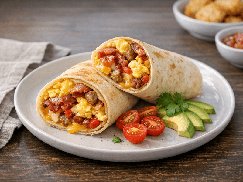 Tim Hortons Breakfast Wrap