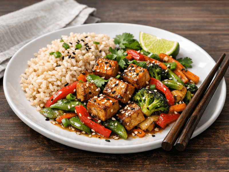 Tofu Stir Fry Meal Prep