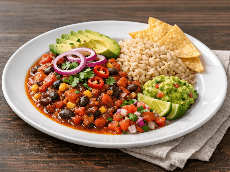 Vegetarian Chili Meal Prep