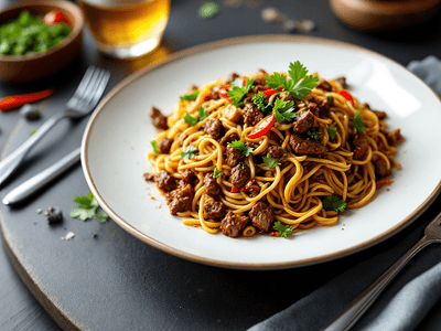 Beef Fried Noodles