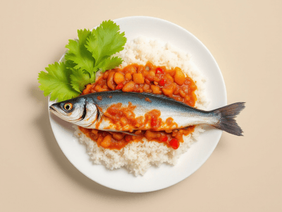 Nasi Ikan Kembung Sambal