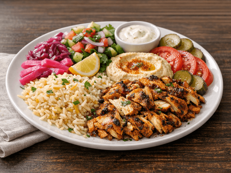 Chicken Shawarma Plate
