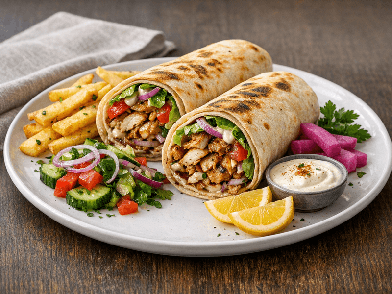 Chicken Shawarma Wrap