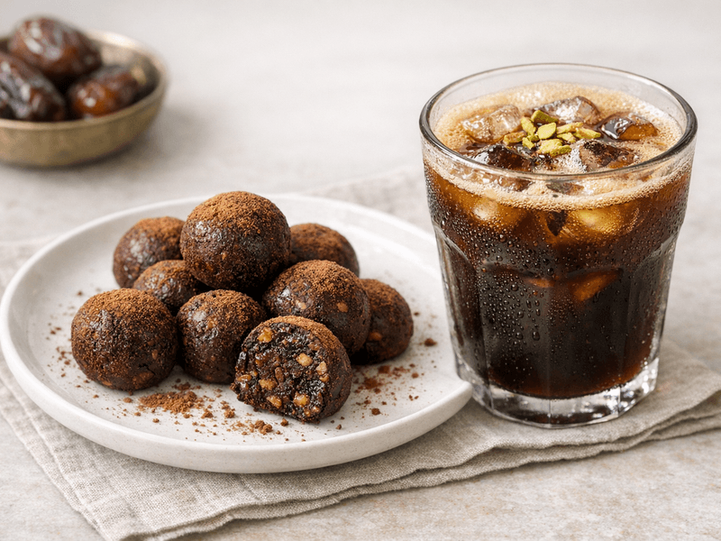 Chocolate Date Truffles