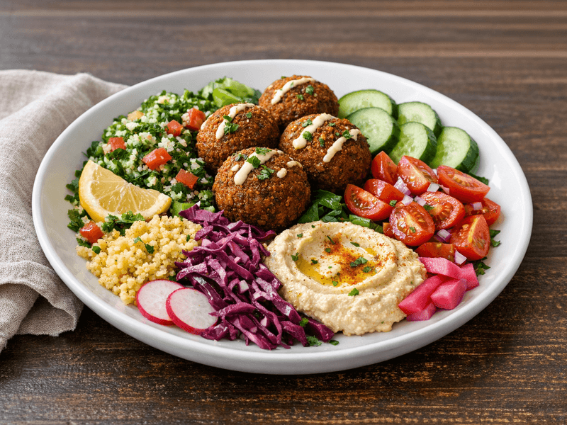 Falafel Salad Bowl
