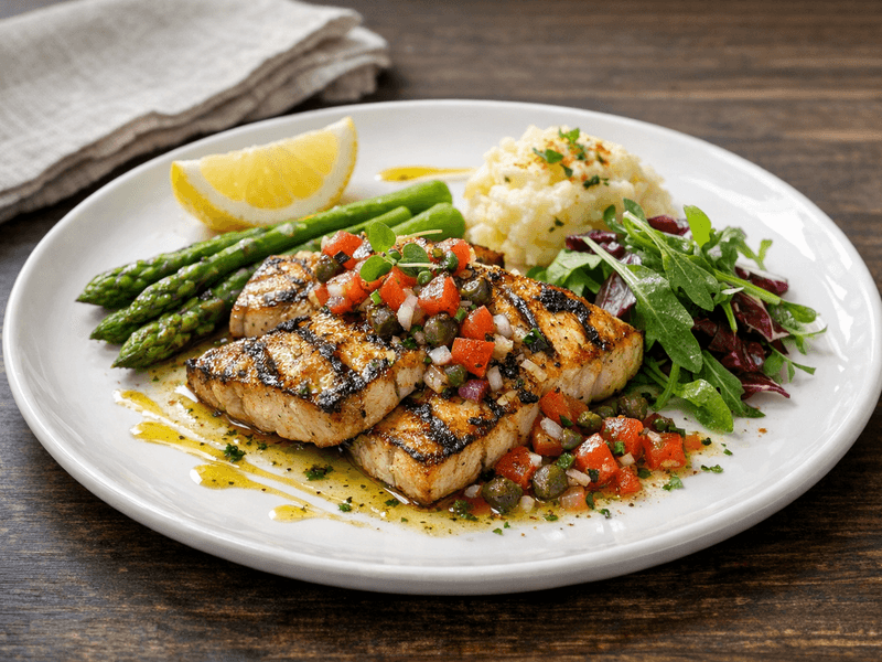 Grilled Kingfish