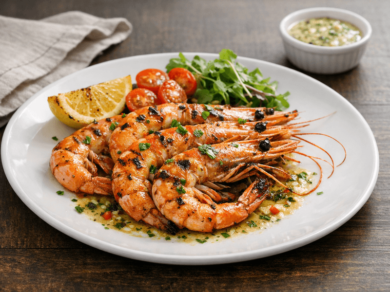 Grilled Prawns