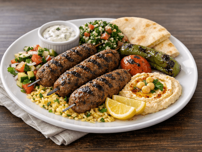 Lamb Kofta Plate