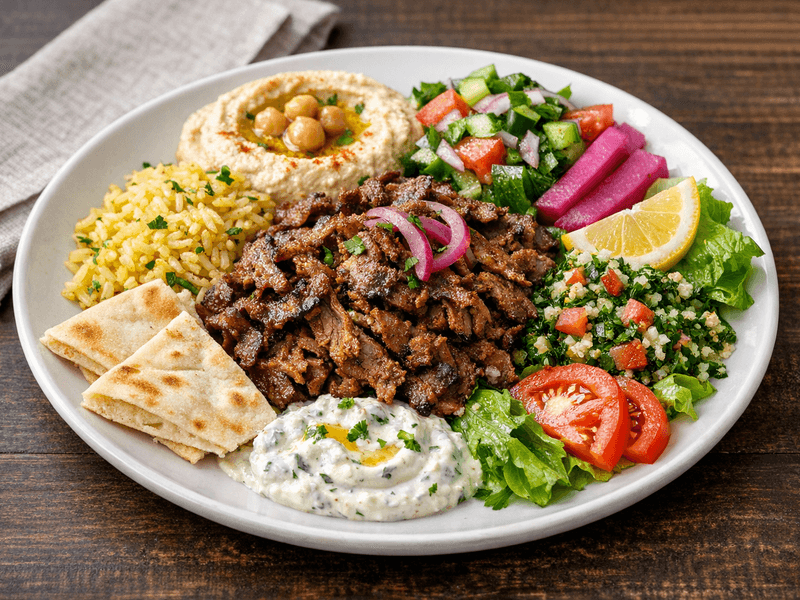 Lamb Shawarma Plate