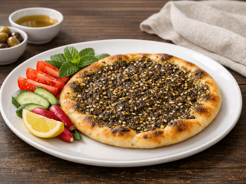 Manakish Zaatar