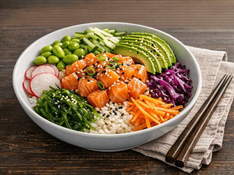 Salmon Poke Bowl