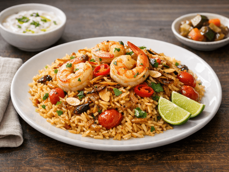 Shrimp Machboos
