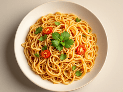 Vegetarian Mee Rebus