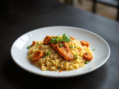 Nasi Ulam with Chicken