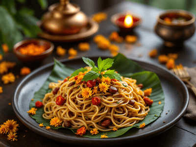 Ragi Hakka Noodles