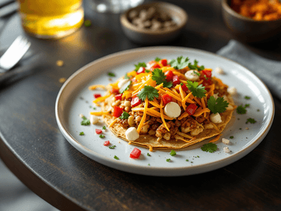 Tostadas de Tinga