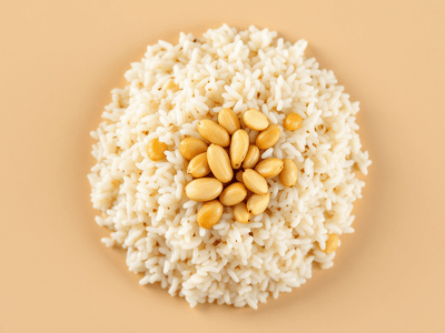 Curd Rice with Roasted Peanuts