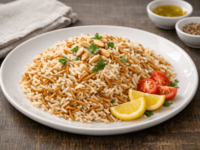 أرز بالشعرية