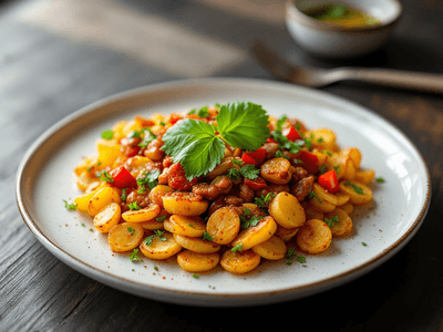 Papas Arrugadas con Mojo