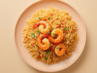 Nasi Goreng with Prawns