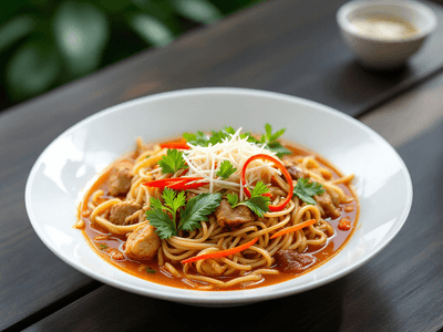 Kuay Chap Thai Pork Noodle Soup